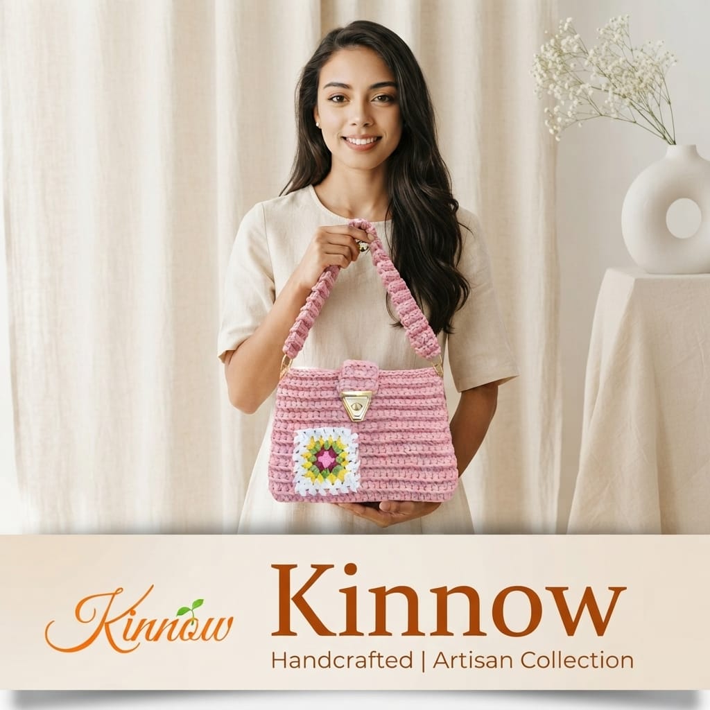 Grany Grace – Elegant Handmade Crochet Bag | Handmade Crochet Bag for Women