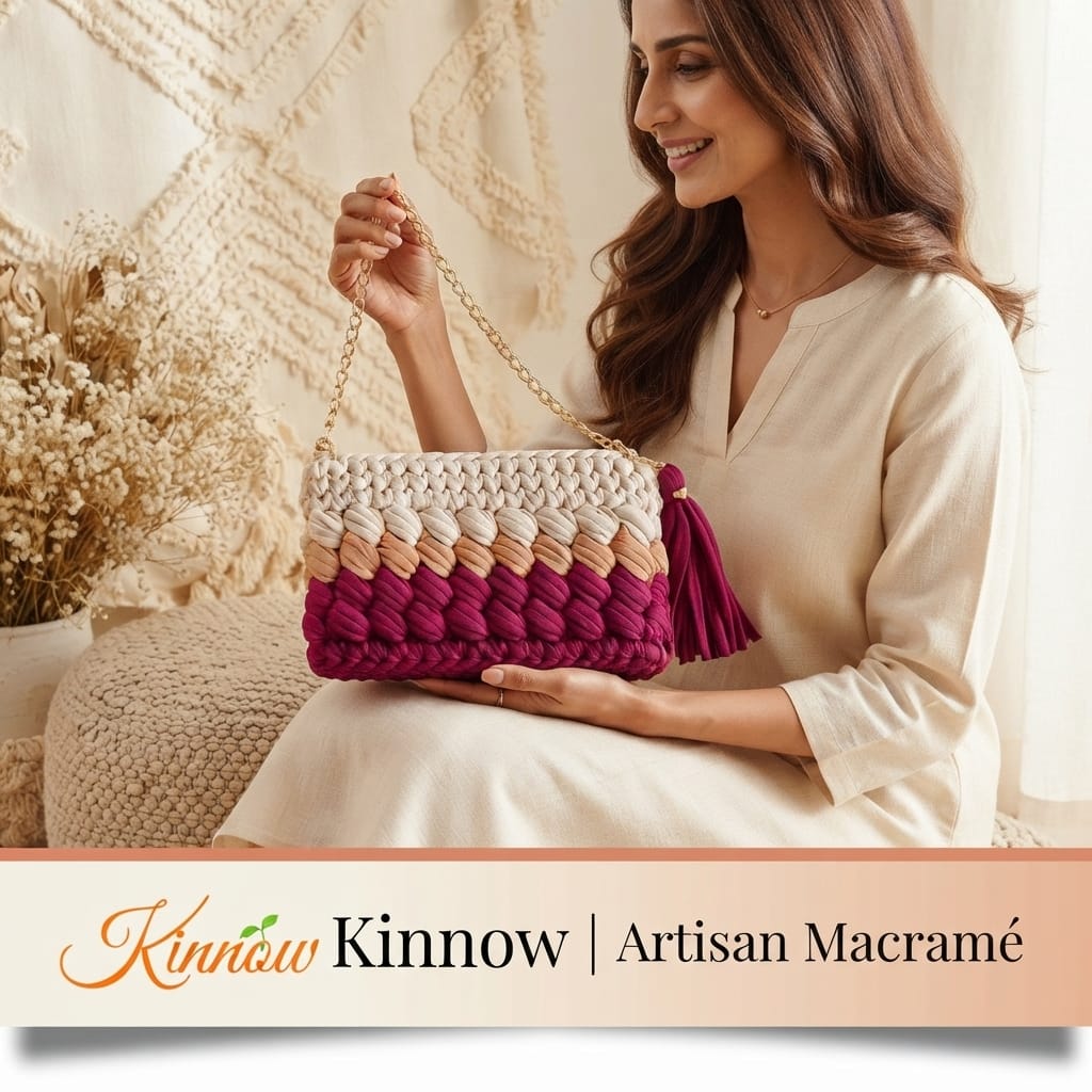Trios - Handmade Crochet Handbag