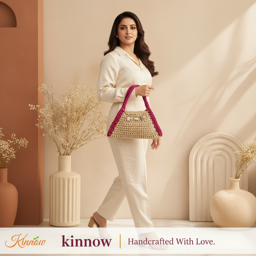 Seashell – Elegant Stylish Crochet Women’s Bag