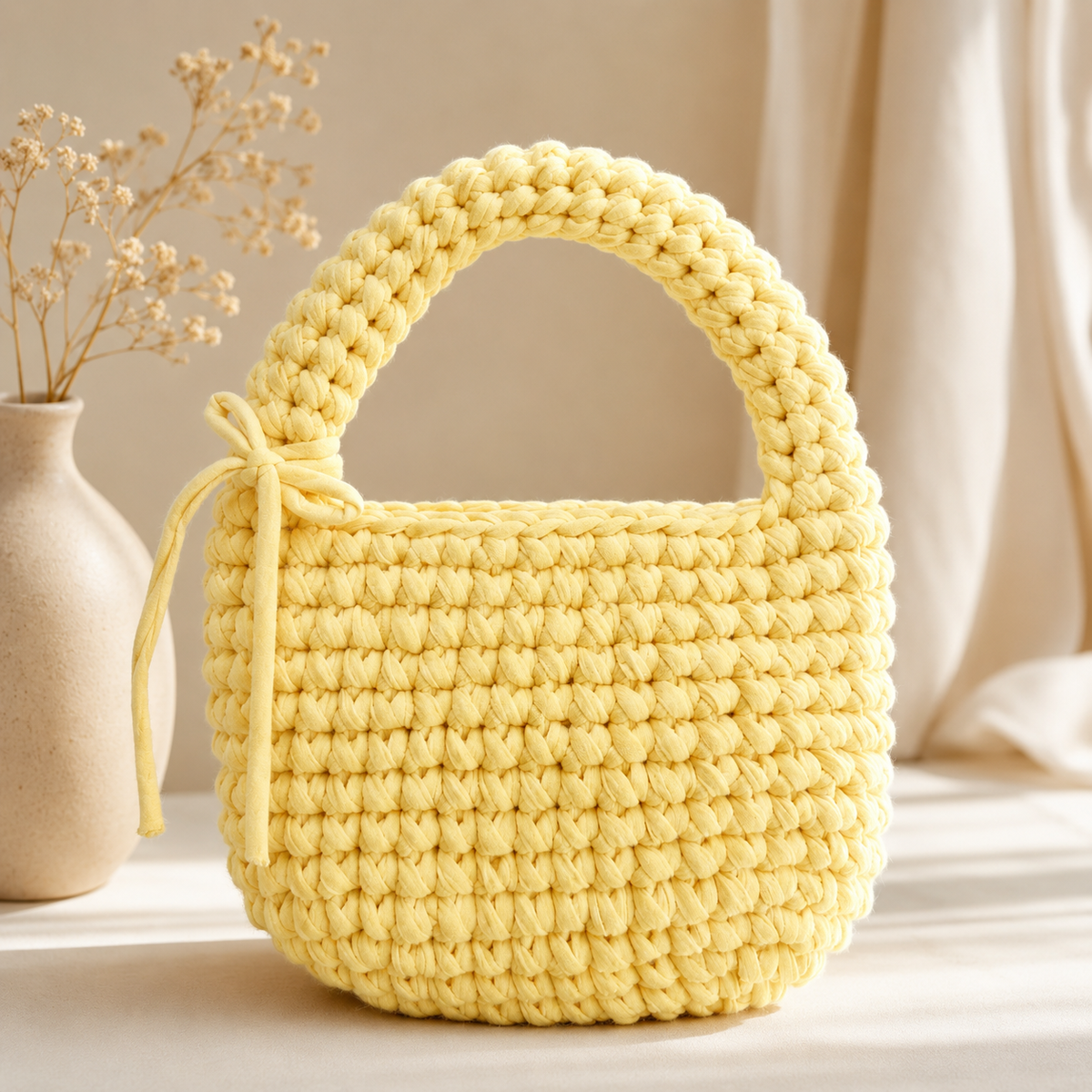 Mellow Mini – Stylish Crochet Mini Bag
