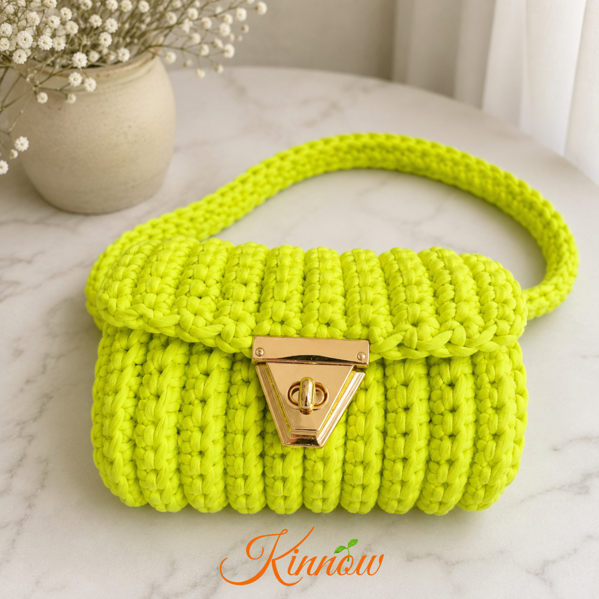 Dholki – Handmade Crochet Shoulder Bag