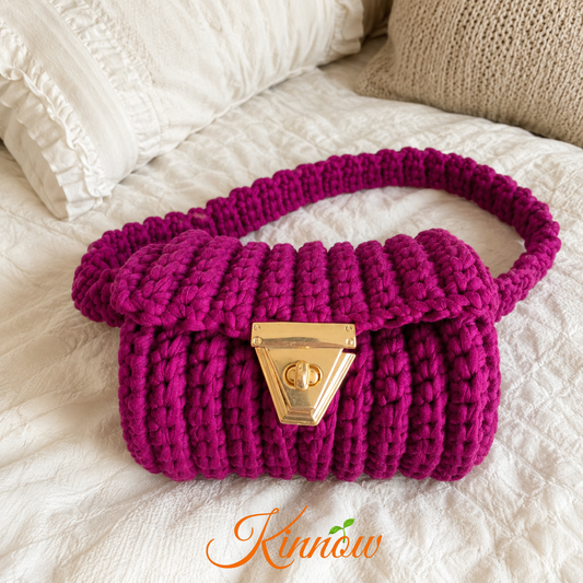 Dholki – Handmade Crochet Shoulder Bag