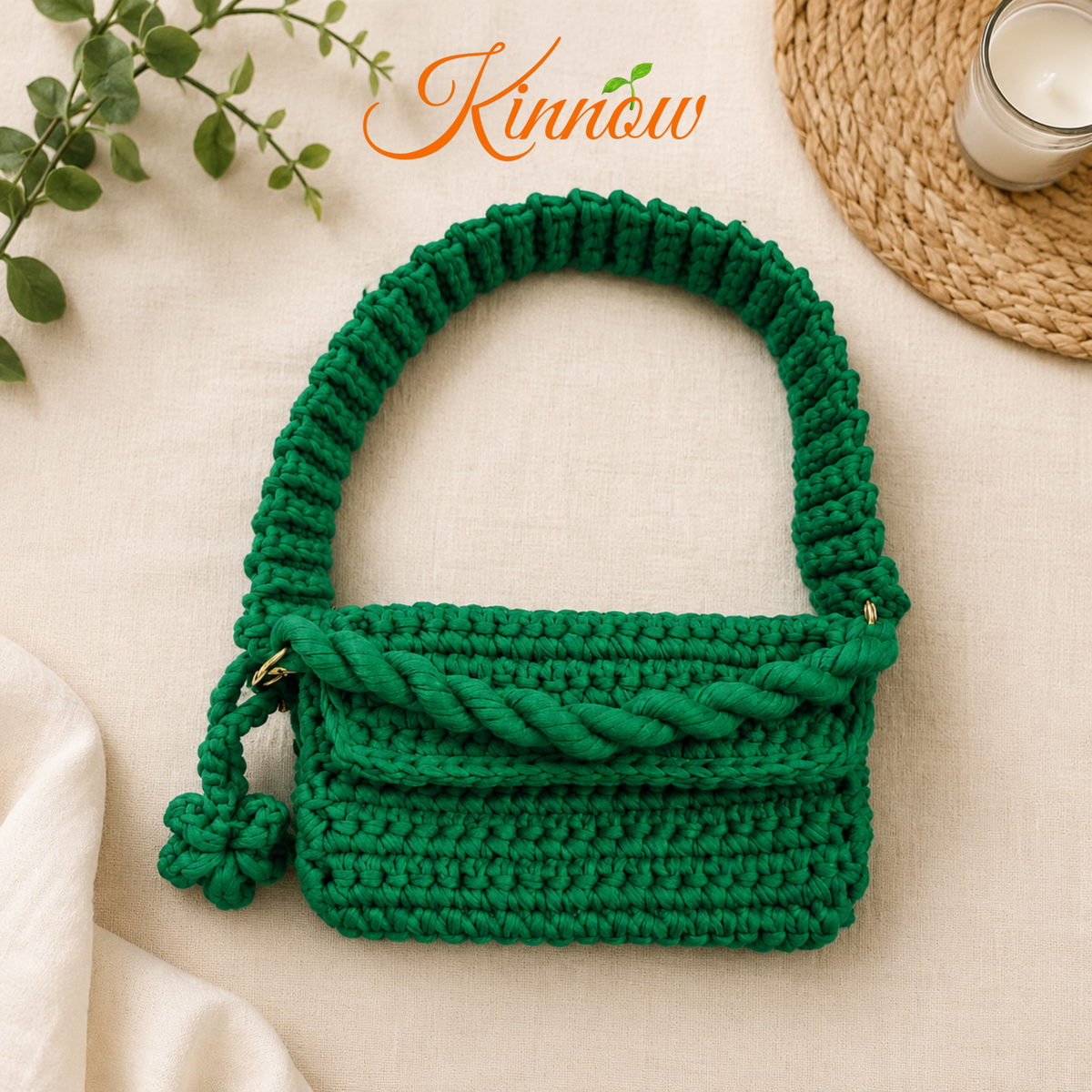 Braida Crochet Bag | Handmade Shoulder & Handbag for Women