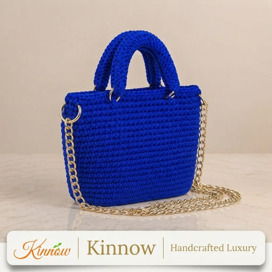Royal Tote – Elegant Crochet Tote Bag